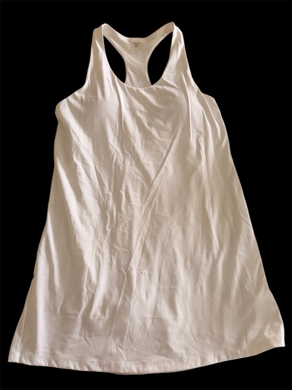 Calia White Racerback Sports Dress